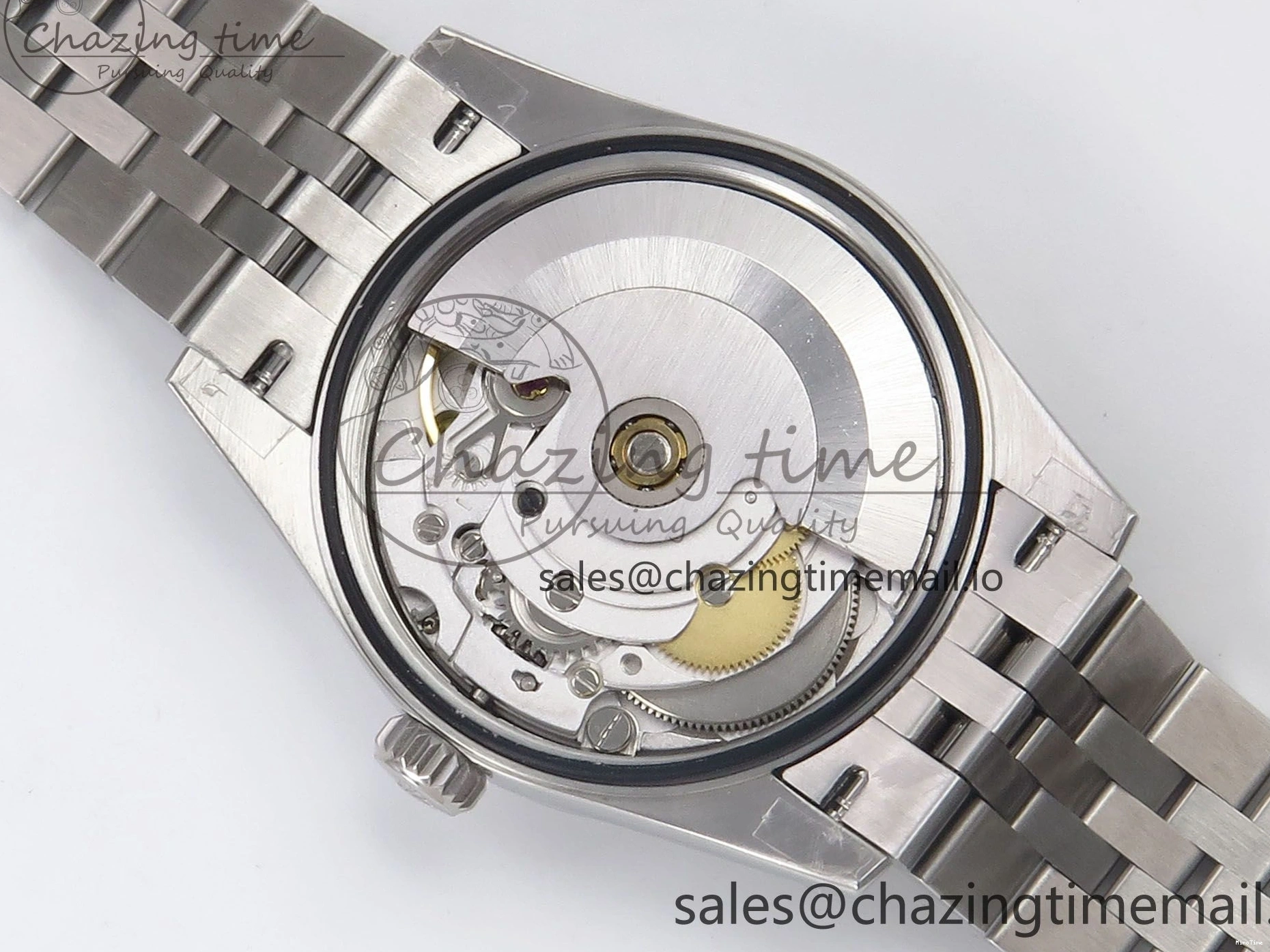 MiroTime 0428 Durable DateJust 31 278274 SS GMF 1:1 Best Edition 904L Steel Green Diamonds Dial on Jubilee Bracelet A 1163